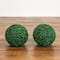 12in. UV Resistant Artificial Boxwood Ball (Indoor/Outdoor) - Set of 2